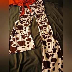 SHEIN 🐄  print leggings